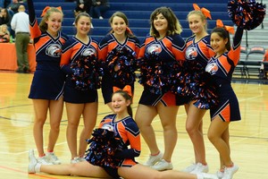 CPHS Winter Cheer Team Academic State Champs!