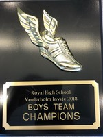 Hawks Boys Track Wins Invite!