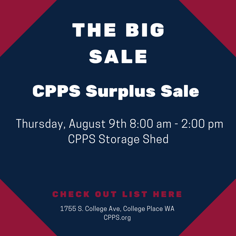 CPPS Surplus Sale