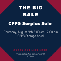 CPPS Surplus Sale