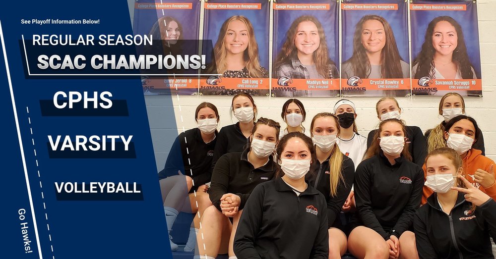 Hawks Volleyball SCAC Regular Season Champs! Playoff Info Included