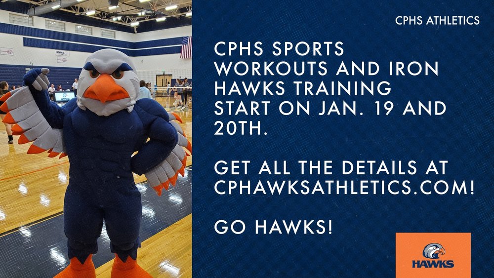 ATHLETICS UPDATE: CPHS Return to Athletics Information! Starts week of Jan. 19, 2021