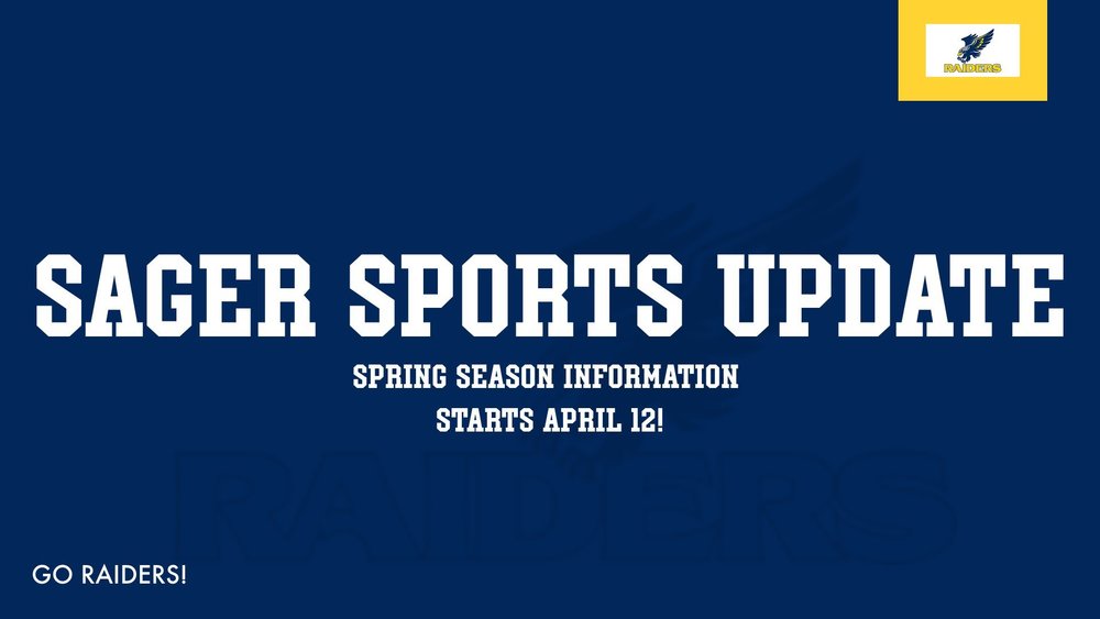 Sager Spring Sports Information and Updates