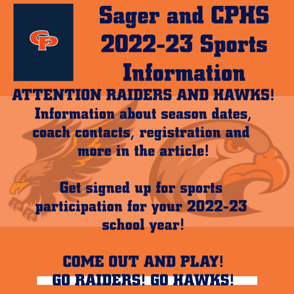 CPHS/Sager 2022-23 Sports Information