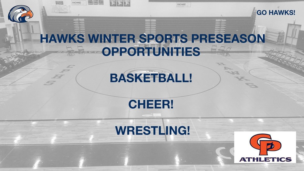 Hawks Winter Sports Preseason Opportunities