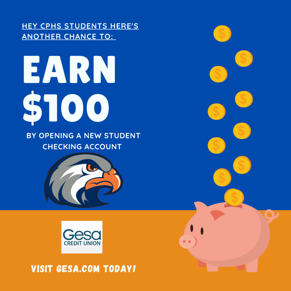 CPHS Students - JumpStart Your Savings!