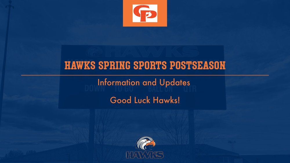 Hawks Postseason Info- Baseball, Golf, Soccer, Softball, Tennis and Track!