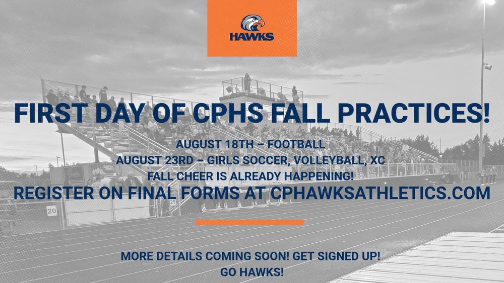 Sager and CPHS Sport Registration