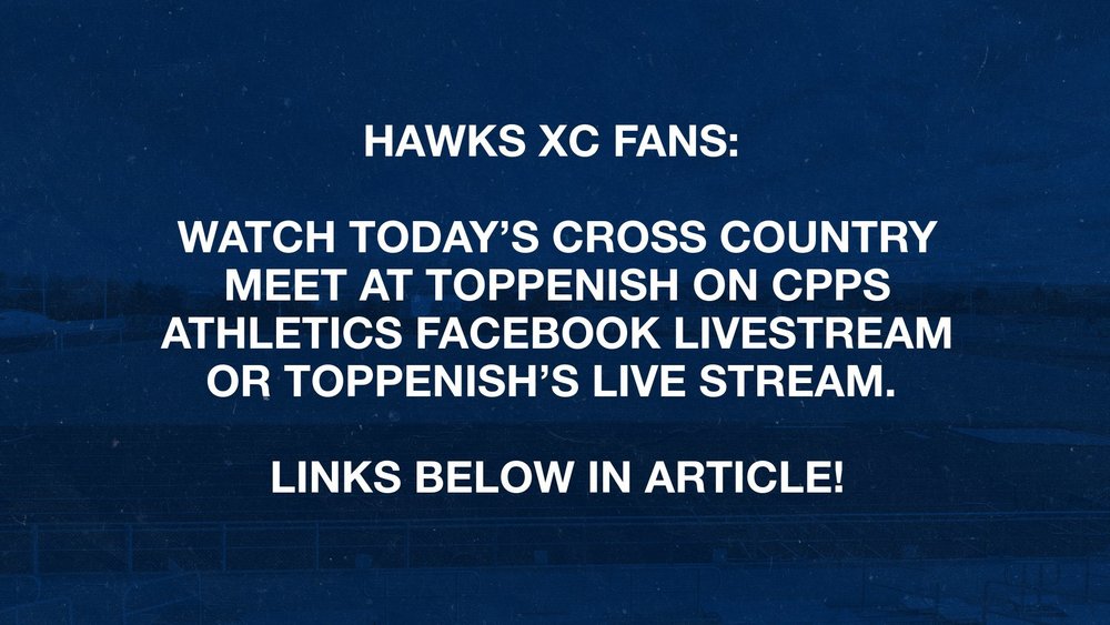 Hawks XC Live Stream Info 3/10/2021