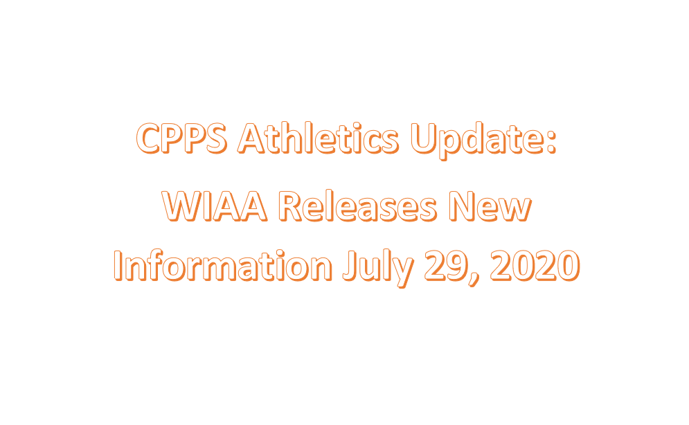 Important Athletics Update WIAA New Info on Seasons and Rules District Office