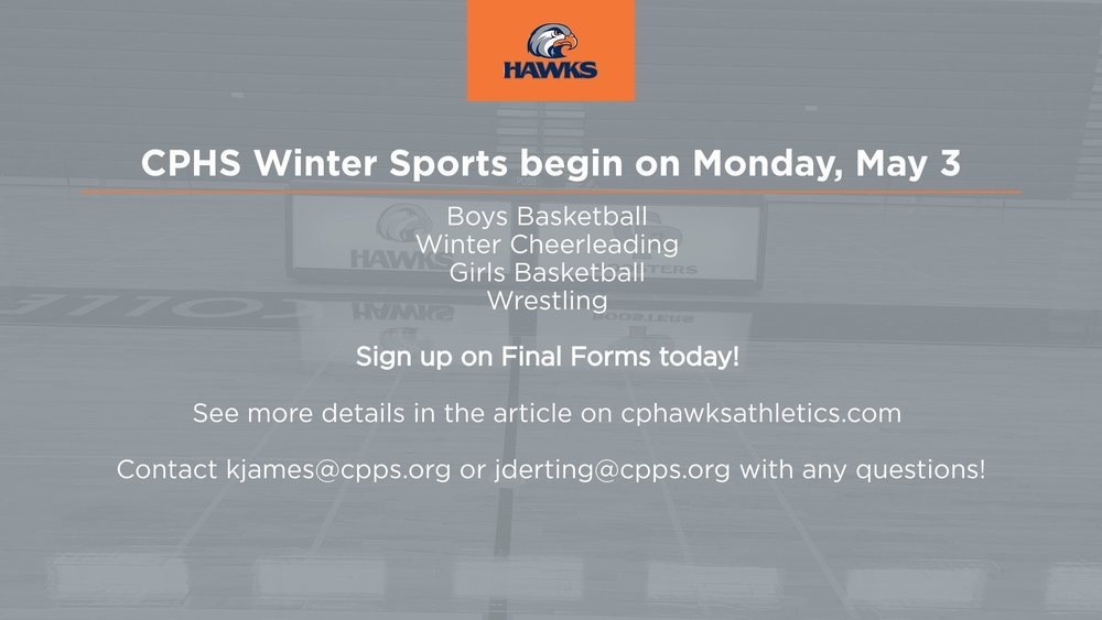 Hawks Winter Sports (Season 3) Information