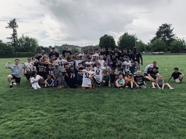 Hawks Football Fun at Davis Kids Camp!