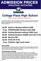 Athletics Admission Info 2019-20