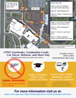 Reminder- CPHS Pickup/Drop-off Drive Thru Event Today!