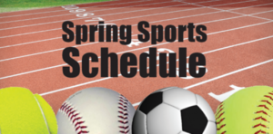 CPHS and Sager Spring Sports Info