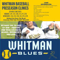 Whitman College Pre-Season Baseball Camps