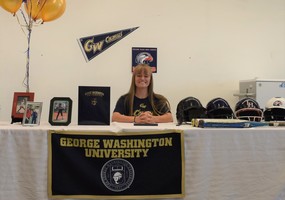 Paris Orchard Signs with George Washington University!