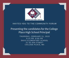 CPPS Community Candidate Forum