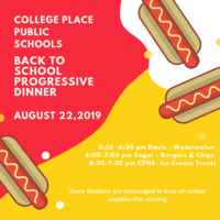 Back to School Progressive Dinner