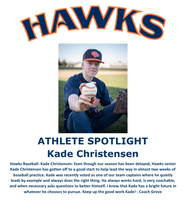 Hawks Athlete Spotlight - Baseball