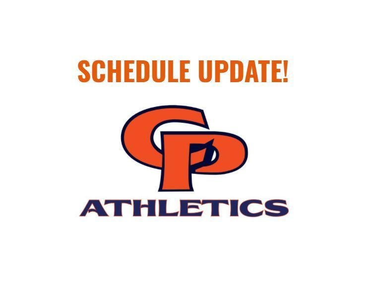 Schedule Update- CPHS Softball 