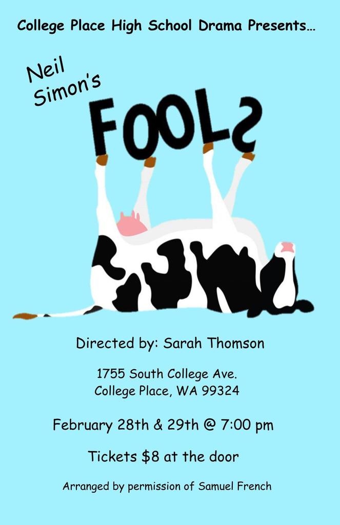 CPHS Drama Presents "Fools"